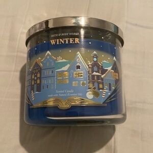 bath and body works winter candle